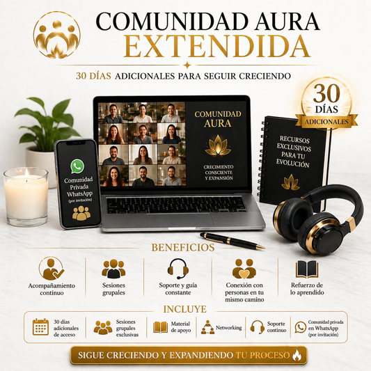 Acceso Extendido a Comunidad Aura — 30 Días Adicionales